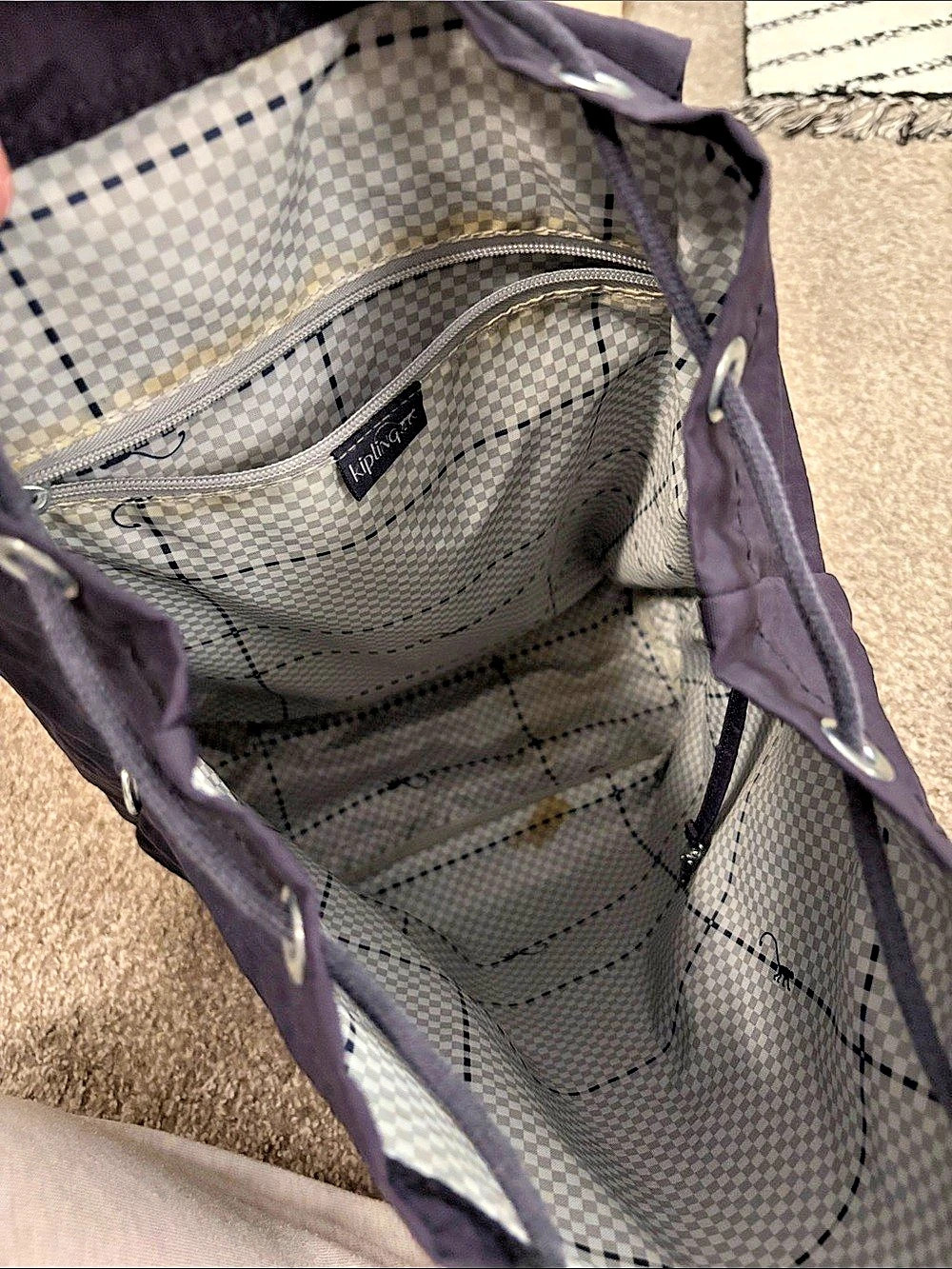 Kipling Fundamental Drawstring Backpack - Picture 5 of 5